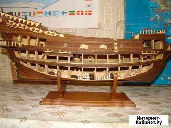 Недостроенная модель галеонаСан Джованни Батиста Барнаул