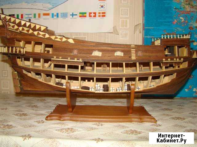 Недостроенная модель галеонаСан Джованни Батиста Барнаул - изображение 1
