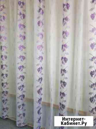 Тюль полуорганза 4мх2.6м Тюмень