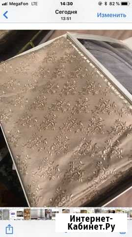 Постельное бельё одна с занавесками, другая серая Грозный - изображение 1