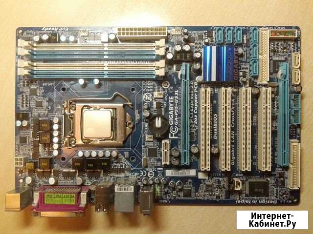 Intel i7 870 (x3470) cокет 1156 + материнка Тверь - изображение 1