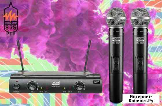 Радиосистема двухканальная XLine MD-262A-D Новосибирск