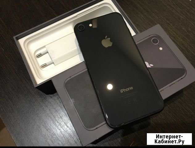 iPhone 8 Black (в идельном состоянии) Екатеринбург - изображение 1