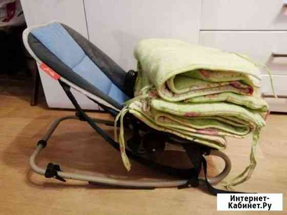 Отдам шезлонг, бортики и кенгуру в одни руки Петрозаводск