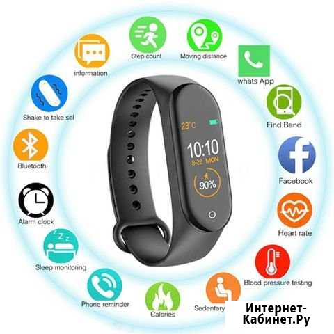 Новый Фитнес браслет М4 Старый Оскол - изображение 1