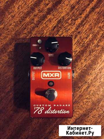 MXR custom badass 78 distortion M78 Симферополь - изображение 1
