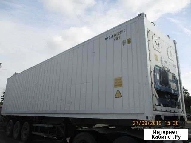 Рефконтейнер 40 ф 2004 год из Иркутска №9602393 Нарьян-Мар - изображение 1