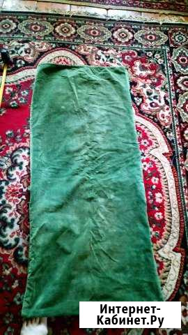 Плюш зелёный и коричневый советский Иваново - изображение 1