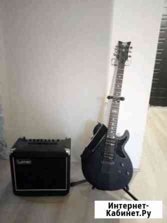 Электрогитара Schecter, усилитель, два чехла Сочи