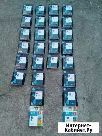Оригинальные новые картриджи hp 88 Новороссийск - изображение 1