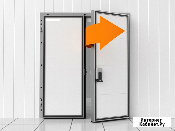 Дверь холодильная для камеры заморозки овощехранилища склада Симферополь - изображение 3