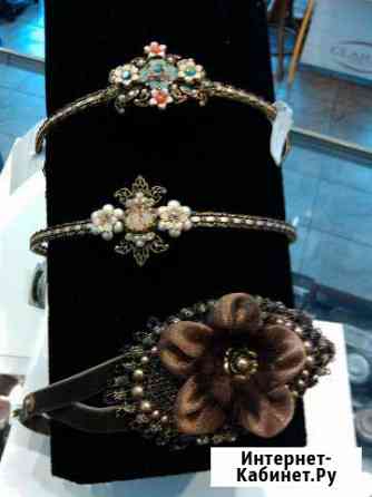 Ободки, тиары д/волос, браслет Michal Negrin новые Ярославль