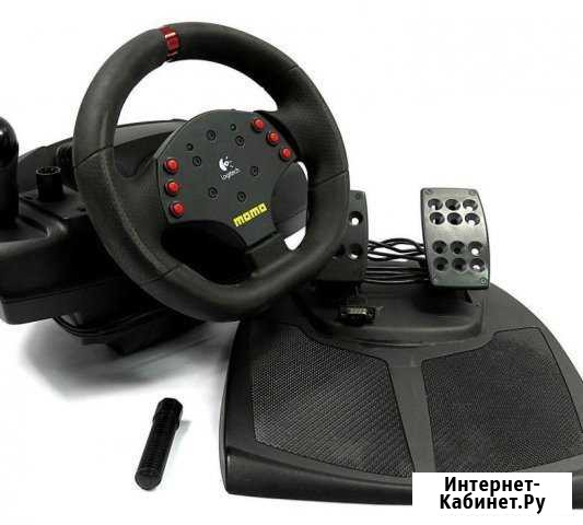 Руль Logitech momo Racing Екатеринбург - изображение 1