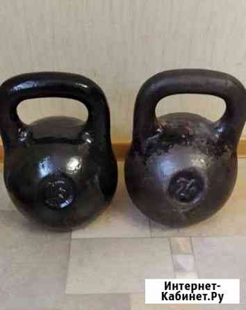 Пара гирь 16+24кг Мурманск