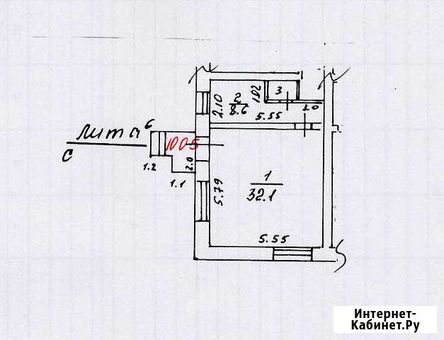 Помещение свободного назначения, 41.8 кв.м. Великие Луки - изображение 1