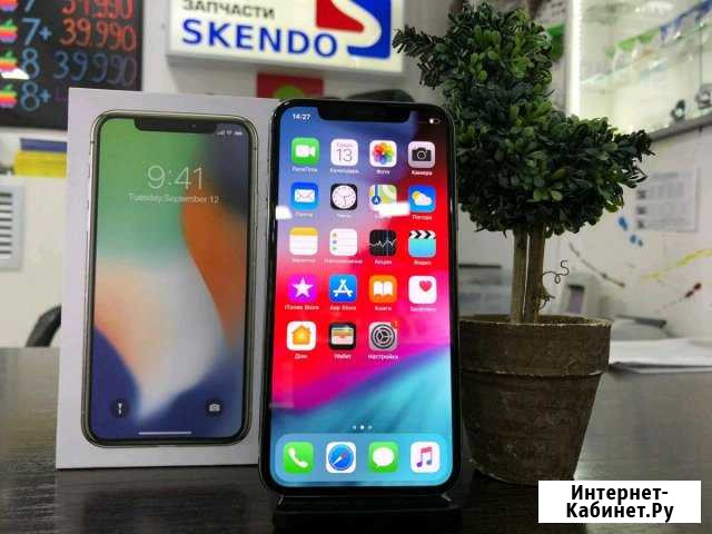 Apple iPhone X Silver 64gb Пенза - изображение 1
