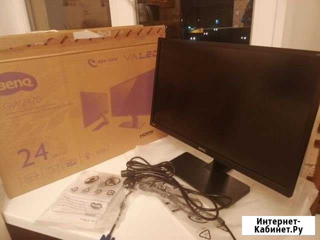 Монитор benq GW2470-T 24 дюйма hdmi Курск - изображение 1