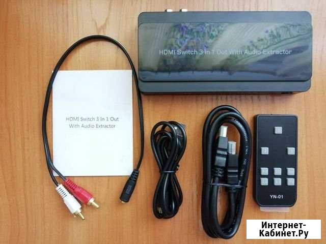 Hdmi разветвитель (сплиттер) 1х3 Чита - изображение 1