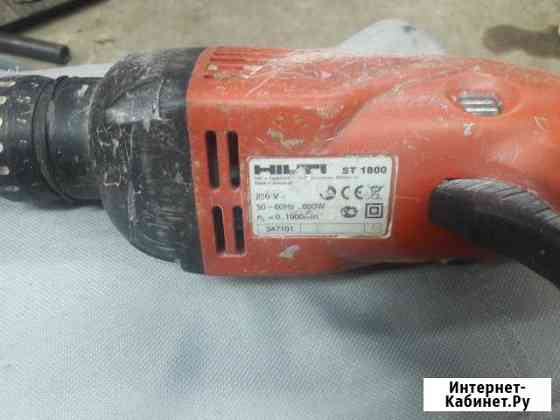 Сетевой шуруповерт Hilti ST 1800 Мценск