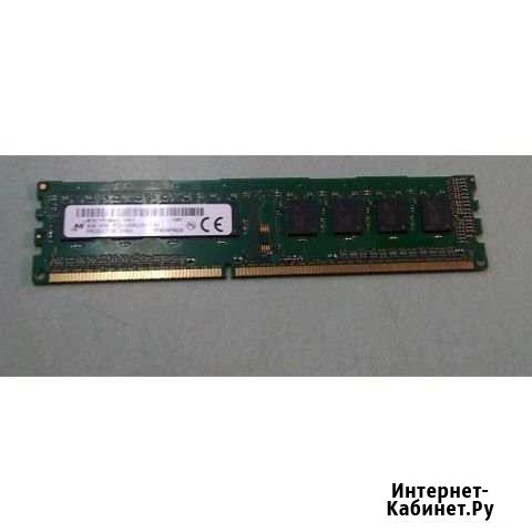 Micron DDR3 4GB 1600Mhz (12800) 11-13-A1 Ульяновск - изображение 1