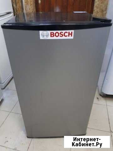 Холодильник Bosch серебристо черный Новосибирск - изображение 1