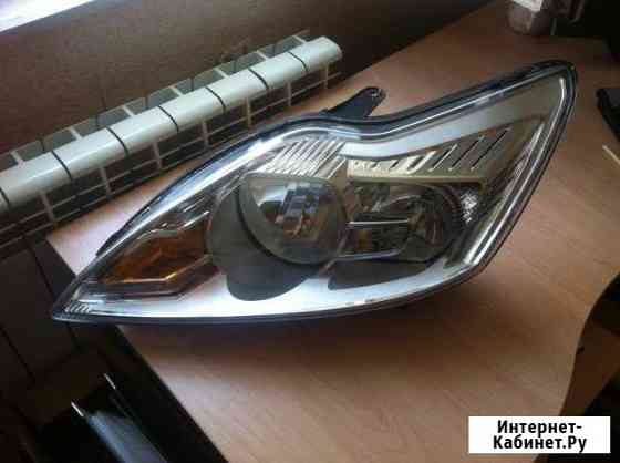 Фара левая хром на Форд Фокус 2 рестайлинг Новороссийск