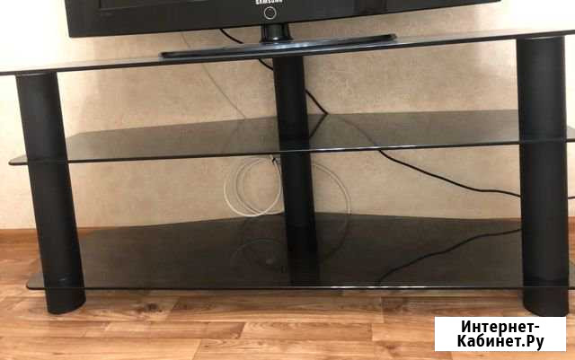 Стеклянная тумба под телевизор Metaldesign Нижневартовск - изображение 1