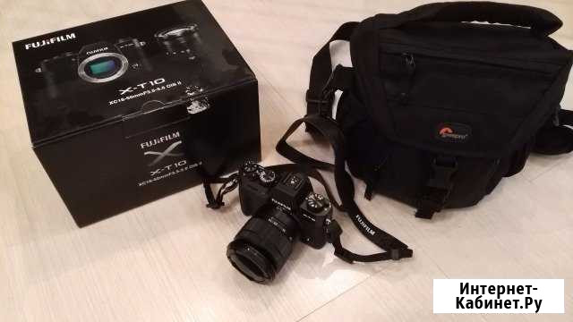 Инновационный цифровой фотоаппарат Фуджи XT-10 Бийск - изображение 1