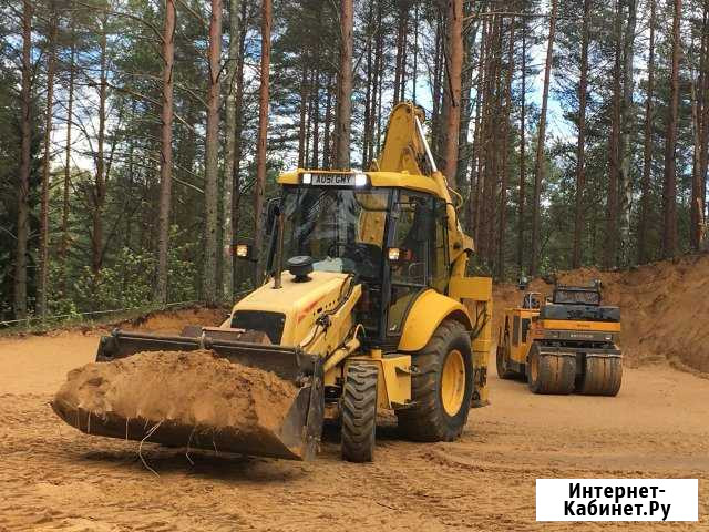 Аренда трактора, экскаватора-погрузчика Васкелово - изображение 1