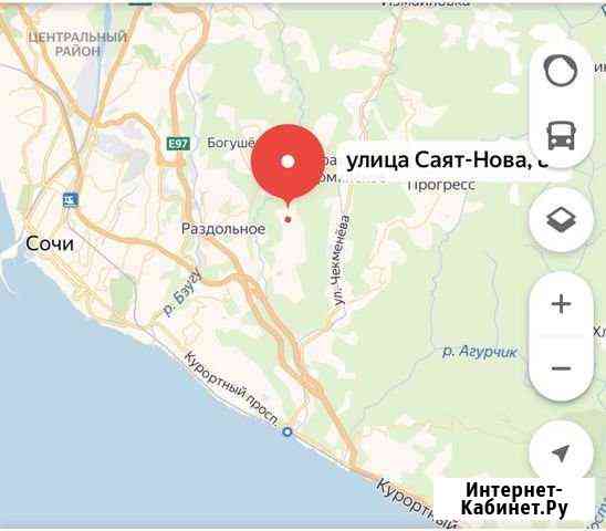 Участок 6 сот. (ИЖС) Сочи