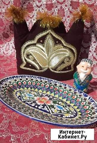 Овальная тарелка Риштан Краснодар - изображение 1