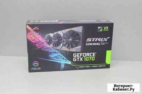 На гарантии Asus GTX 1070 strix 8gb Томск