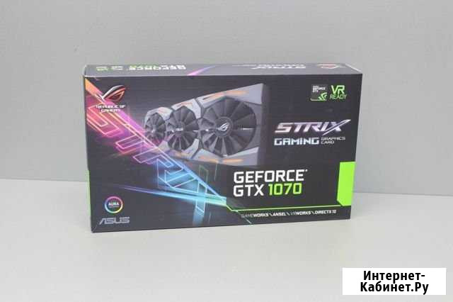 На гарантии Asus GTX 1070 strix 8gb Томск - изображение 1