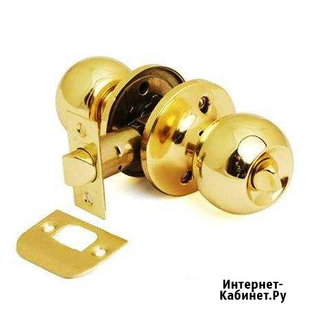 Ручка шар, волна- для межкомнатных дверей, новая Оренбург - изображение 1