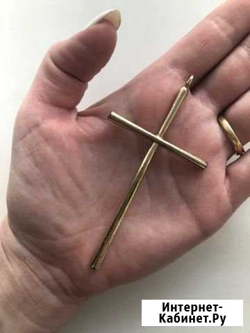 Крест подвеска бижутерия Омск - изображение 1