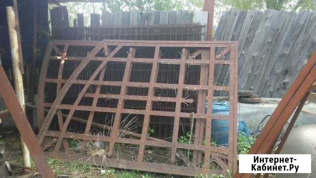Ворота металлические Горный Щит - изображение 1