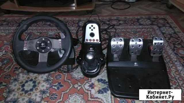 Игровой руль Logitech G27 Омск - изображение 1