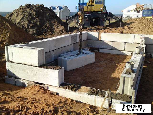 Фбс блоки фундаментные бетон Барнаул - изображение 1