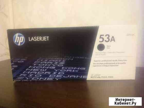 Картридж лазерный HP 53A (Q7553A) Челябинск