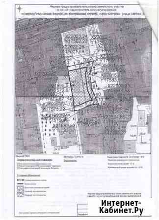 Участок 4.5 сот. (ИЖС) Кострома