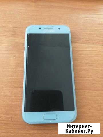 Смартфон SAMSUNG Galaxy A3 (2017) Blue SM-A320F) Казань - изображение 1