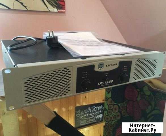 Усилитель Crown LPS 1500 Симферополь - изображение 1