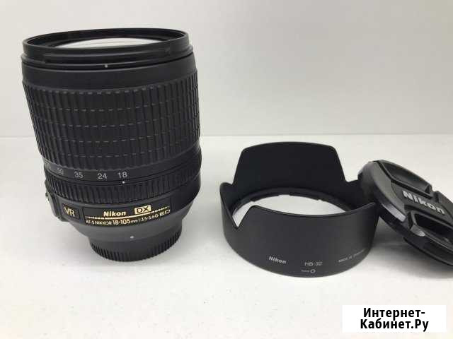 Nikon 18-105mm f/3.5-5.6G AF-S ED DX VR Nikkor Симферополь - изображение 1