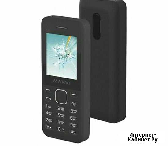 Новый кнопочный телефон Maxvi C20 под две сим Тюмень - изображение 1