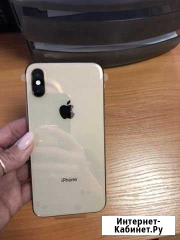 Продам золотой нулёвый iPhon Xs 512gb Кириши - изображение 1