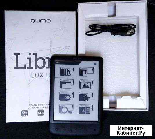 Электронная книга Qumo Libro Lux 2 Воронеж