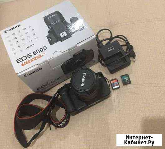 Фотоаппарат Canon 600D kit EF-S 18-55 Набережные Челны