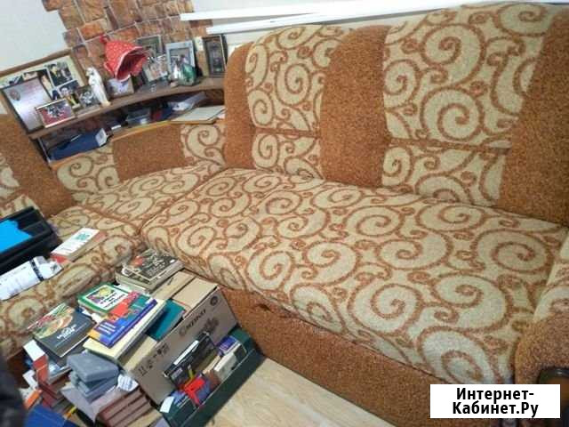 Продам мягкую мебель - угловой диван, с раскладыв Березники - изображение 1