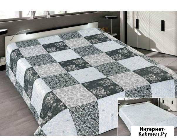 Покрывало двустороннее новое 150х220 см Воронеж - изображение 1