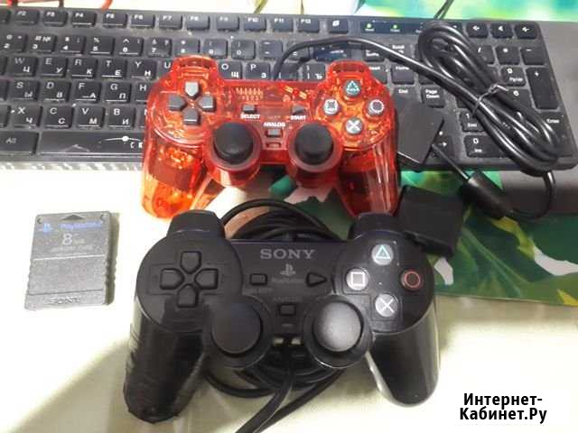 Ps2 джойстики,карта памяти игры Черкесск - изображение 1